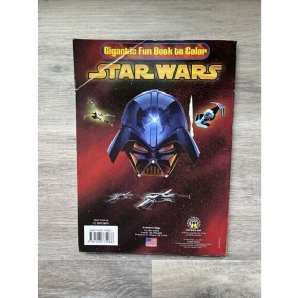 STAR WARS The Force Is Strong With This One Coloring Book 2010 - Picture 3 of 4